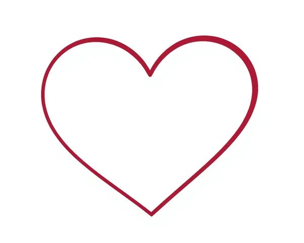 Free Heart Outline PNG Image Download