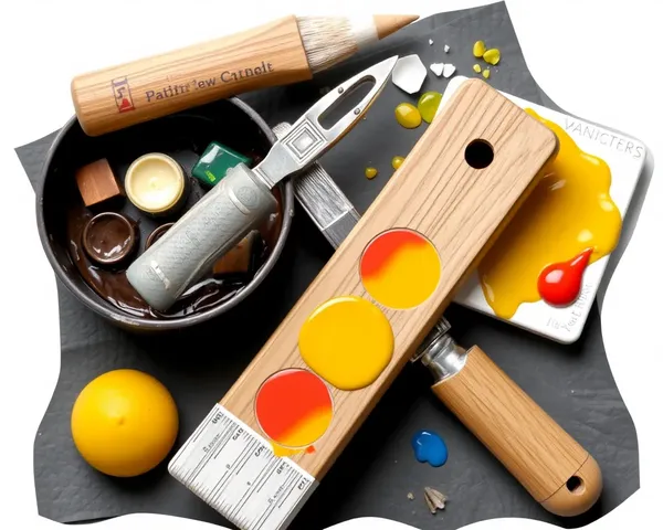 Free Painters Tools PNG for Graphic Design