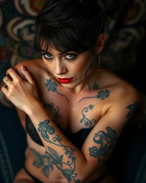 Free Public Domain Pic Tattoos of Sexy Women