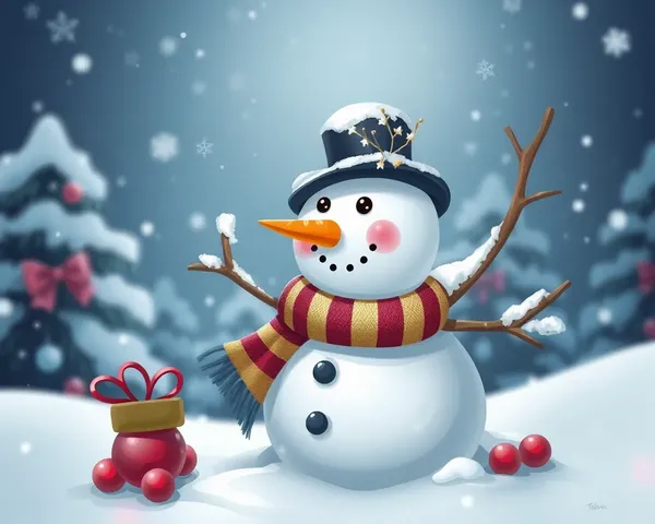 Free Snowman PNG Download for Editing