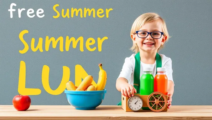 Free Summer Lunch Program 2025 Registration Now Open