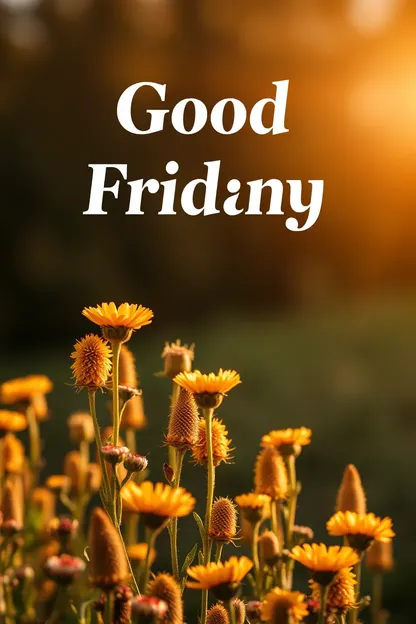 Friday's Good Morning Image Displayed