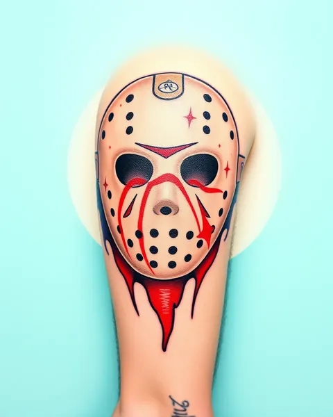 Friday the 13th Tattoo: Popular Horror Franchise Symbolism