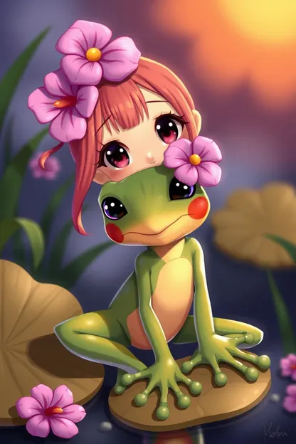 Frog Girl: A Delightful and Whimsical Imaginary Character