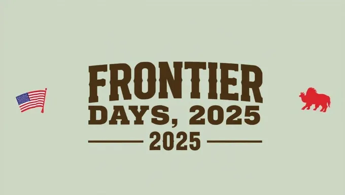 Frontier Days 2025 Dates Set