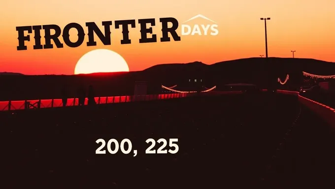 Frontier Days 2025 Dates Unveiled