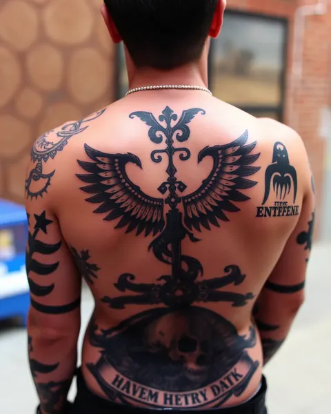 Full Back Tattoos: A Permanent Body Decoration