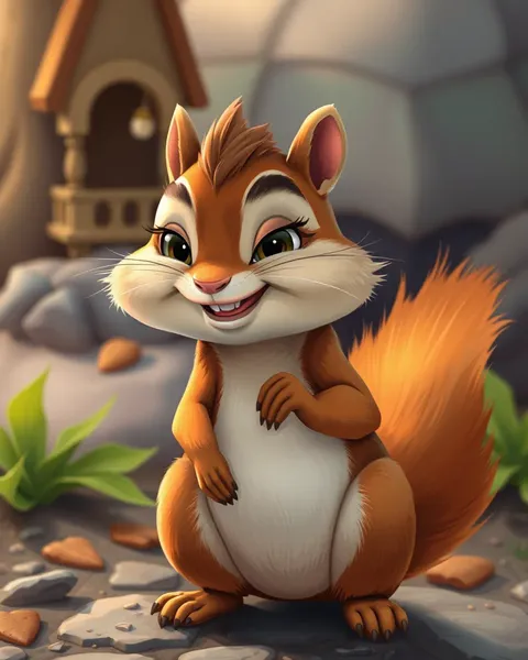 Fun Chipmunk Cartoon Image Compilation