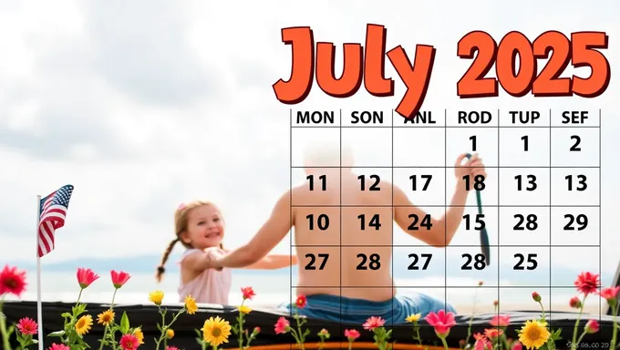 Fun July 2025 Calendar for Your Convenience