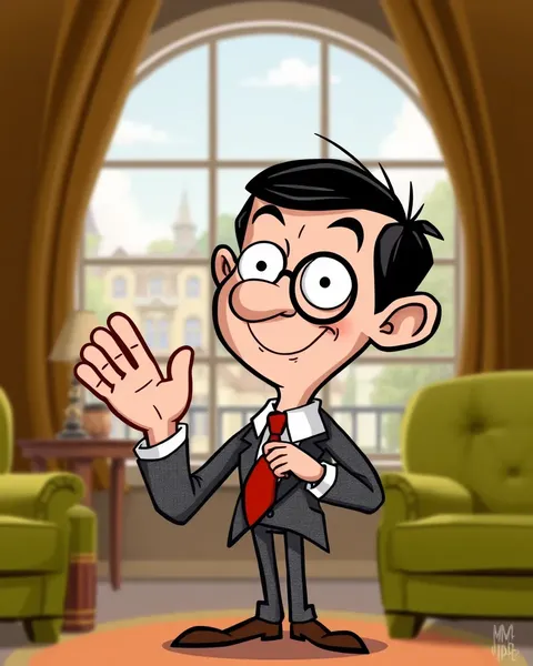 Funny Cartoon Images of Mr Bean