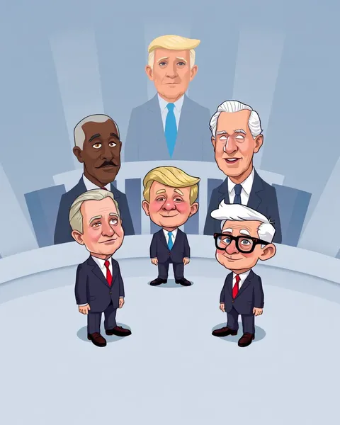 Funny Cartoon Images of World Presidents