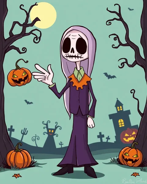 Funny Halloween Cartoon Images for Kids' Amusement