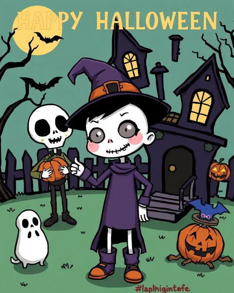 Funny Halloween Cartoon Images for Kids to Enjoy