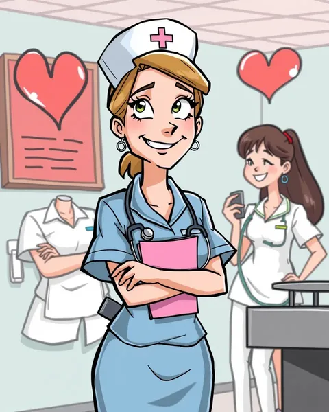 Funny Nurse Cartoon Images to Laugh