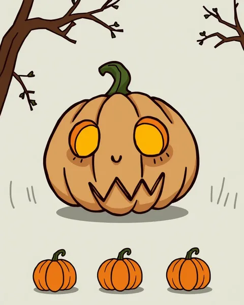 Funny Pumpkin Cartoon Picture Gallery