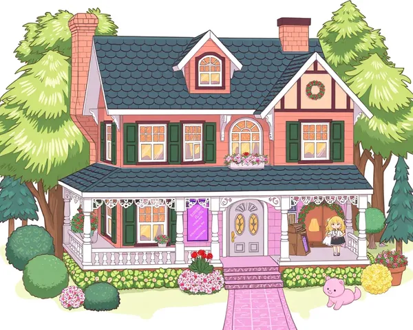 Gabby's Dollhouse PNG File Located