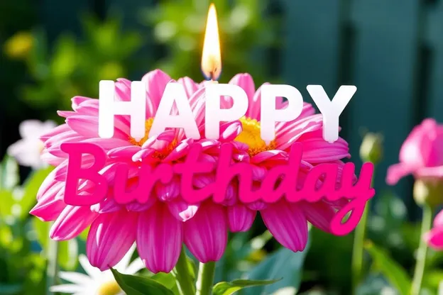 Garden Decor Happy Birthday Image Ideas