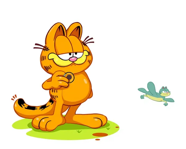 Garfield's Video Game PNG Graphics