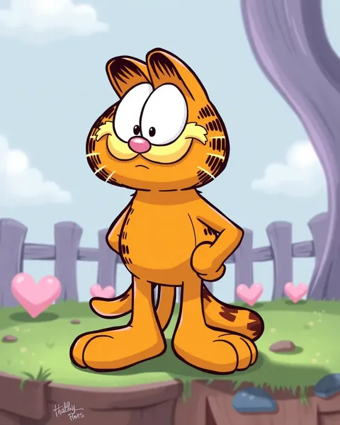 Garfield Cartoon Character Images Gallery