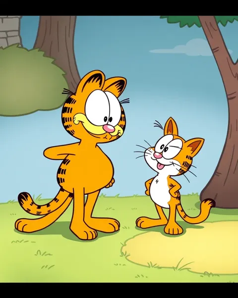 Garfield Cartoon Pictures for Downloading Option