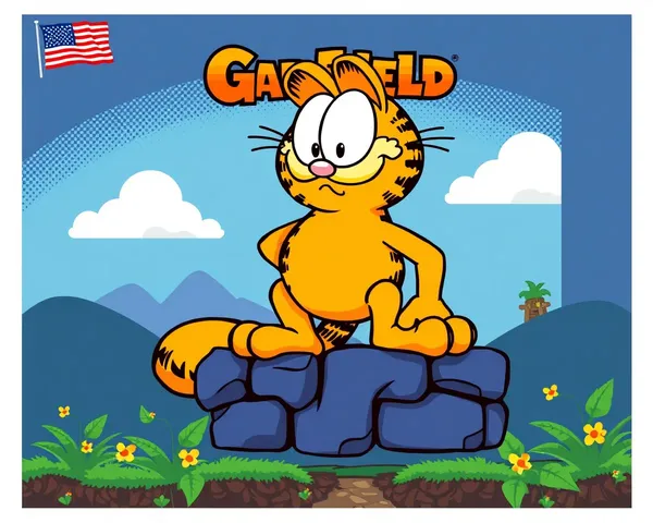 Garfield Video Game PNG File Located