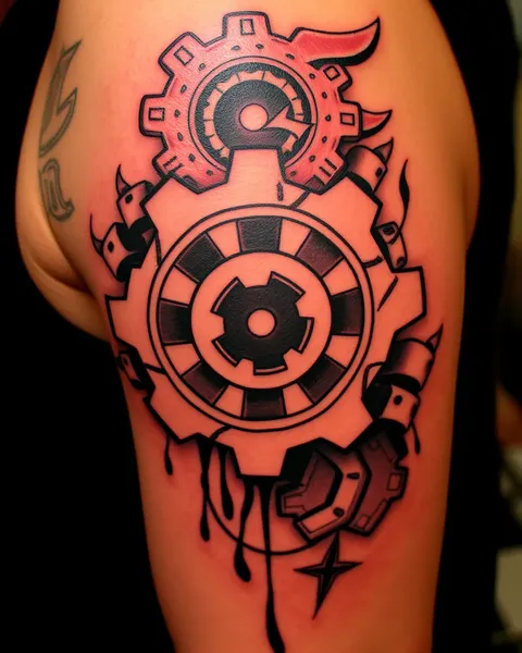 Gears of War Tattoo Ideas for Artists