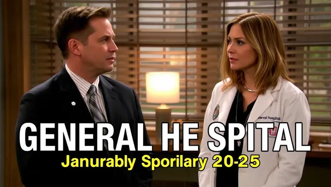 General Hospital Spoilers January 2025 Episode Guide