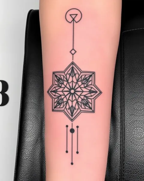 Geometric Pattern Tattoo Body Art