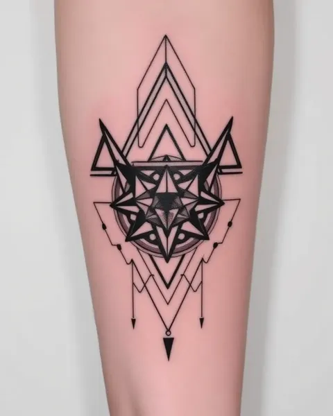 Geometric Tattoo Designs: Symmetrical Patterns for Body Artistry