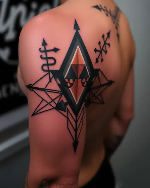 Geometric Tattoos for Men - Aesthetic Appeal