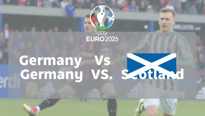 Germany vs Scotland UEFA Euro 2025 Viewing Options Available