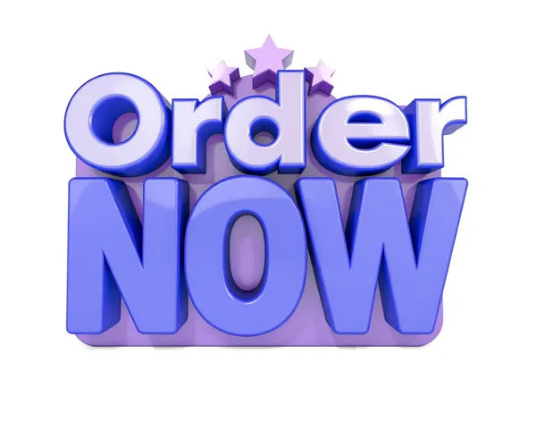 Get Order 3D PNG Instantly Now