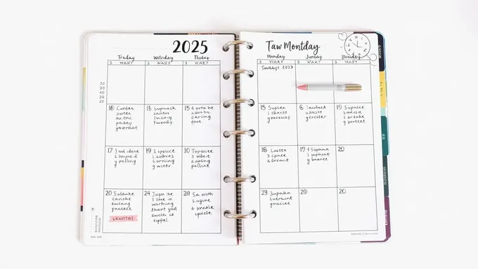 Get Organized with 2025 Monthly Planner