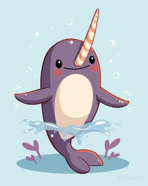 Get Ready for Cartoon Narwhal Pictures Fun