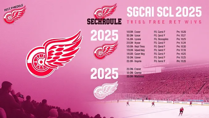 Get Ready for Detroit Red Wings 2025 Schedule