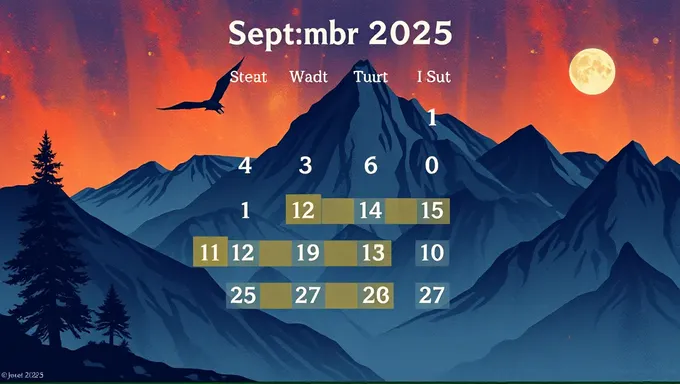 Get Ready for Sept 2025 with New Calendar