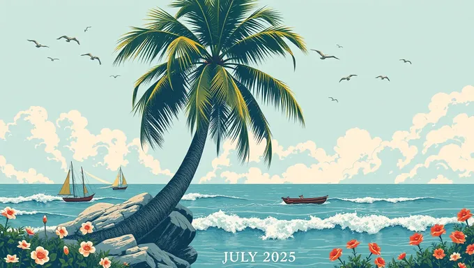 Get Your July 2025 Calendar Print Today