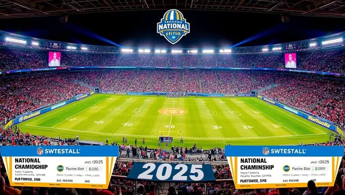 Get Your National Championship 2025 Tickets Now