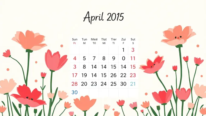 Get Your Printable April 2025 Calendar Today