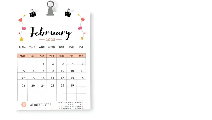 Get Your Printable February 2025 Calendar Today