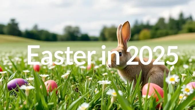 Get the Date of Easter in 2025