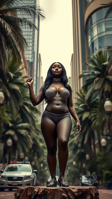 Giant Boobs Ebony: Unique Combination of Beauty and Strength