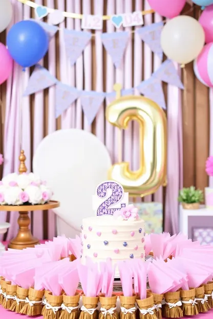 Girl's 2nd Birthday Party Theme Ideas