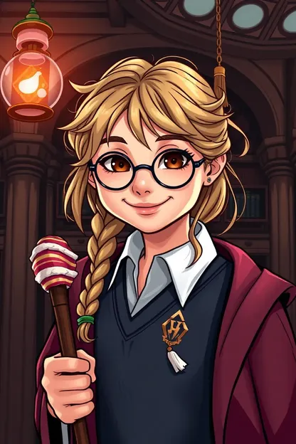 Girl's Clumsiness Hides Hogwarts Mystery Solving