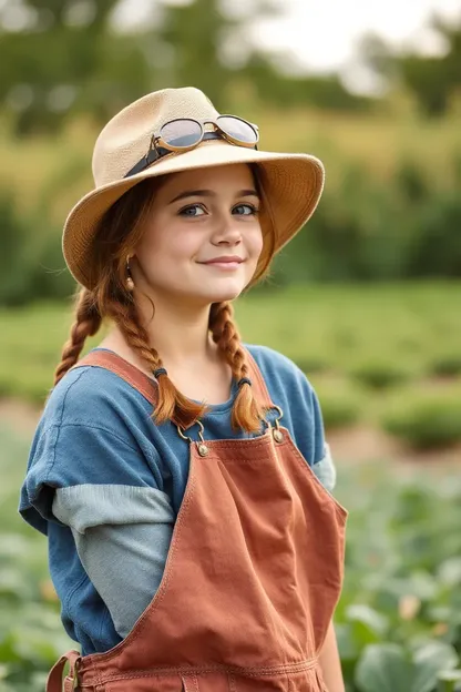 Girl's Cozy Farmer Overalls