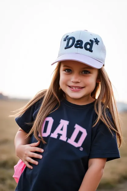 Girl's Dad's Favorite Hat for Special Occasions