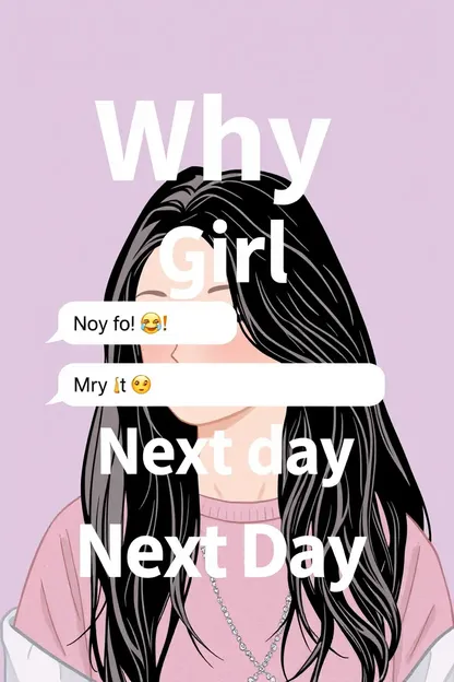 Girl's Delayed Response to Text Next Day Explained