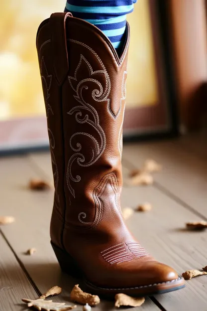 Girl's Love for Cowboy Boots and Western Style