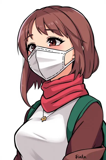 Girl's Webtoon Mask Hides Her True Self