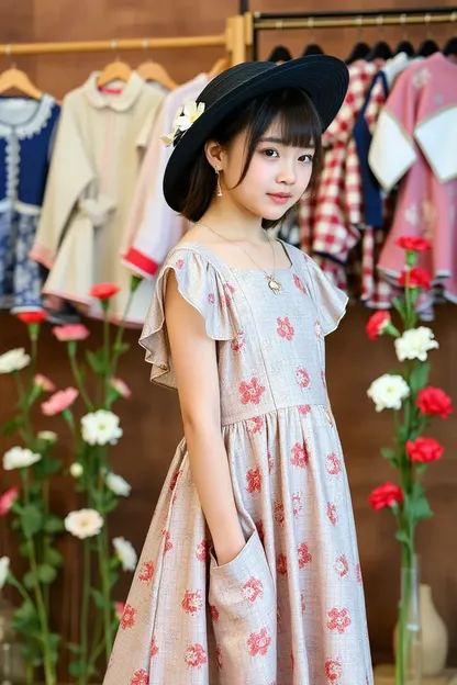 Girl Collection of Fashionable Clothing Items